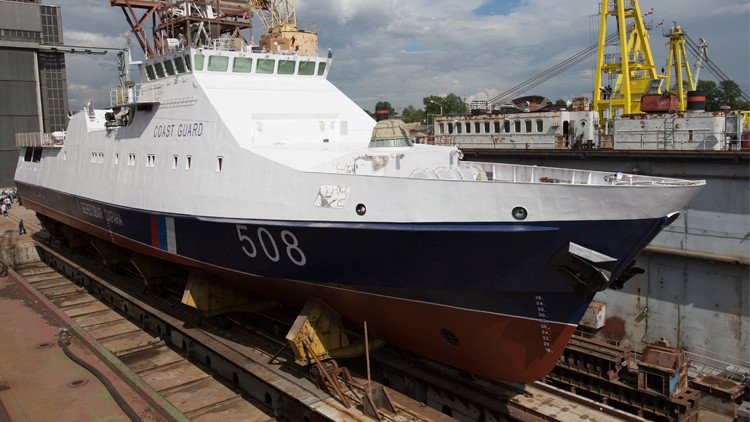 رحلة فرقاطة حرس الحدود الروسية الأولى!