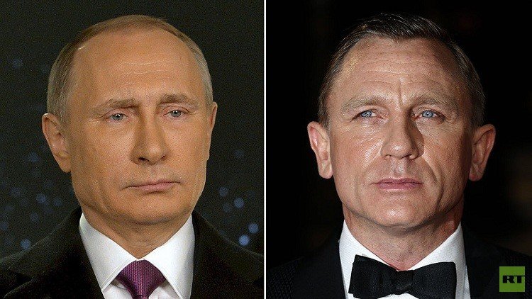 بوتين يتصدر قائمة المرشحين لدور جيمس بوند؟