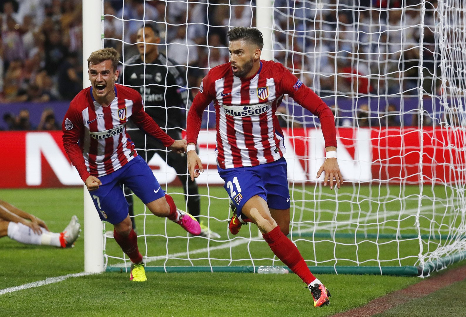 هدف التعادل لأتلتيكو مدريد عبر يانيك فيريرا كاراسكو