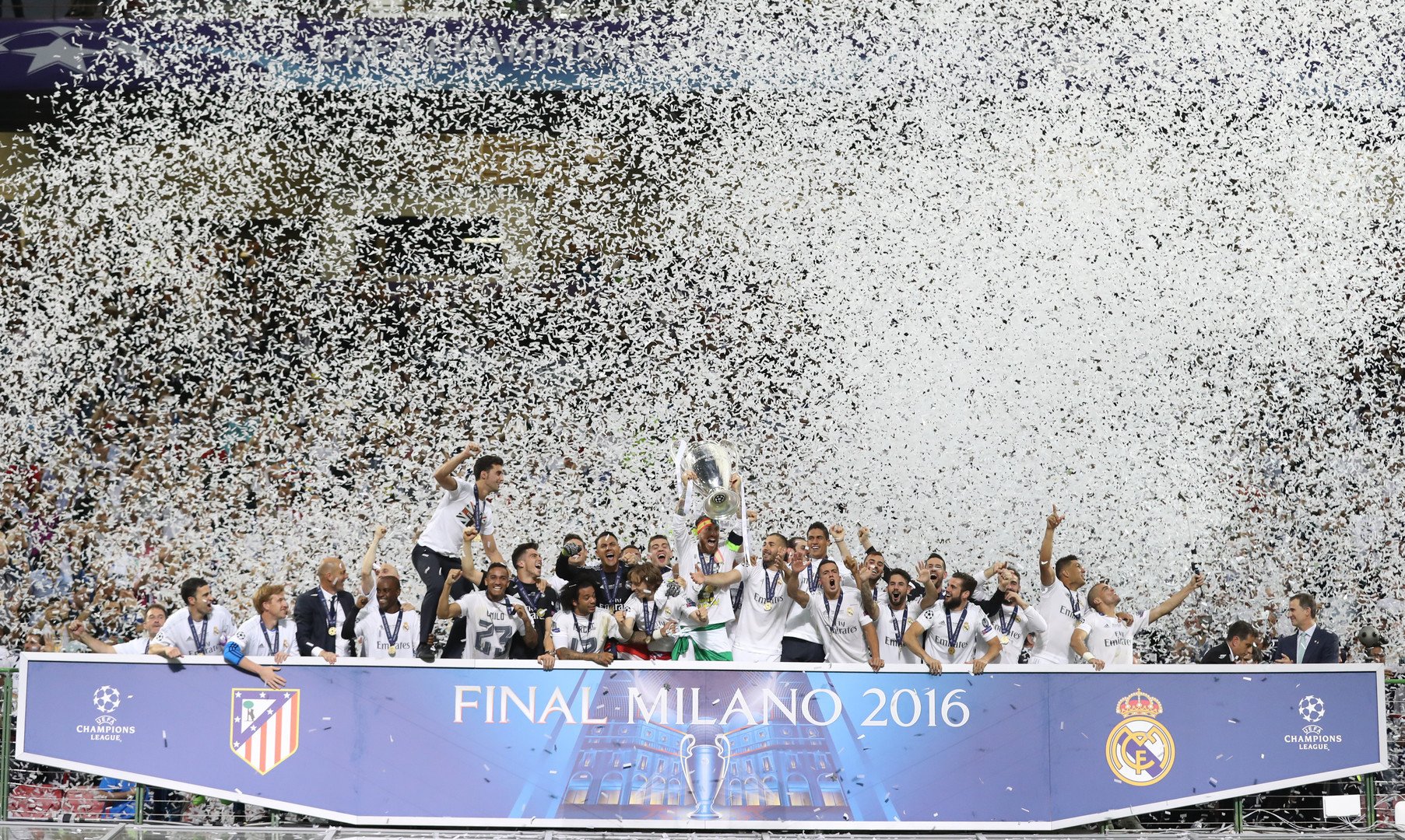 الملكي يتوج بلقب دوري أبطال أوروبا