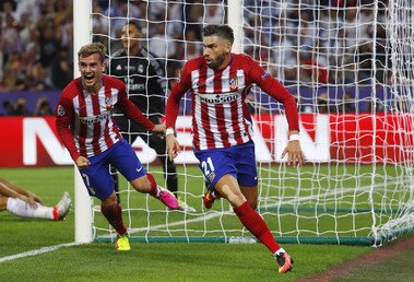 هدف التعادل لأتلتيكو مدريد عبر يانيك فيريرا كاراسكو