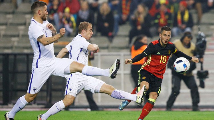 بلجيكا تفلت من الهزيمة أمام فنلندا (فيديو)