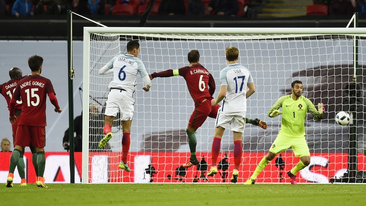 إنجلترا تفوز على البرتغال في غياب رونالدو .. فيديو
