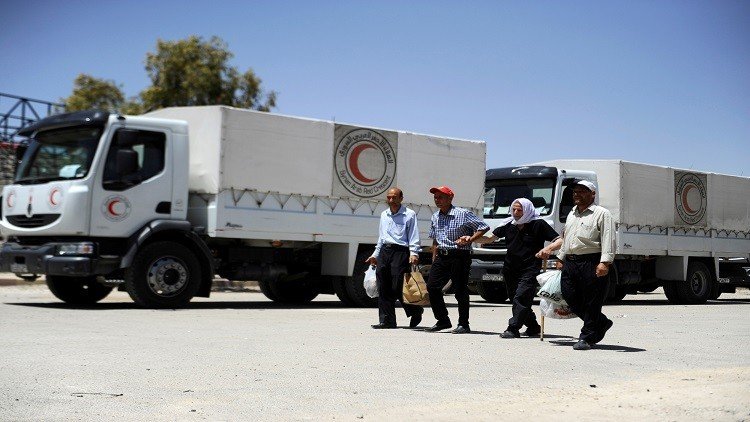 الحكومة السورية توافق على إيصال مساعدات إنسانية إلى 12 منطقة محاصرة