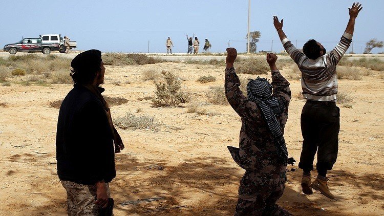 الجيش الليبي يدخل سرت 
