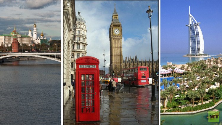 تصنيف: لندن أفضل مدينة عالميا ودبي عربيا وموسكو في المركز الـ18