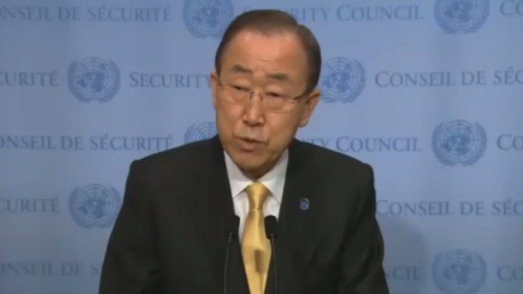 بان كي مون: الأمم المتحدة تعرضت لتهديدات
