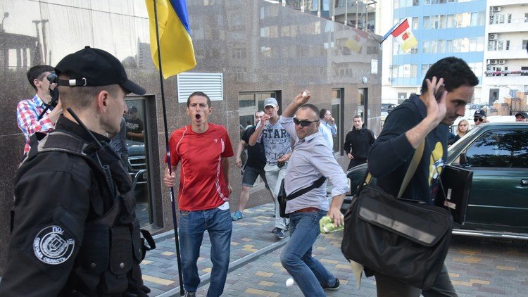 موسكو: الاعتداء على قنصليتنا في أوديسا قذر وجبان