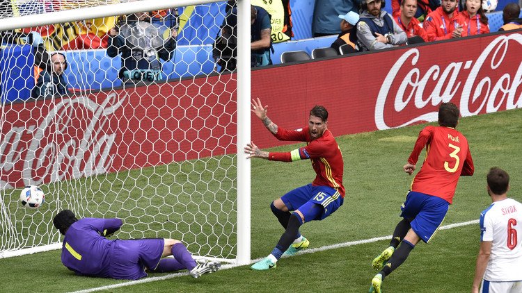 إسبانيا تهزم التشيك .. (يورو 2016)