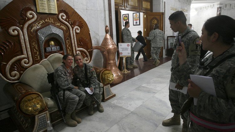 ترامب: القوات الأمريكية سرقت الملايين في العراق