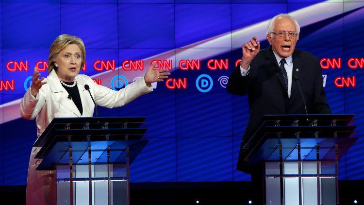 ساندرز: سأدعم كلينتون في انتخابات الرئاسة الأمريكية