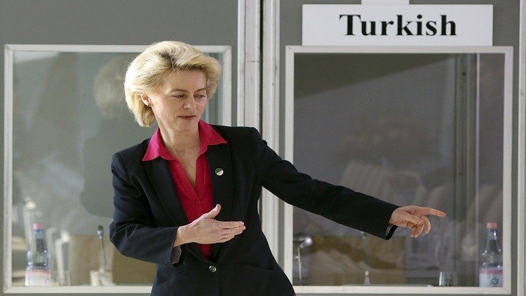 وزيرة الدفاع الألمانية تصر وأنقرة ترفض 