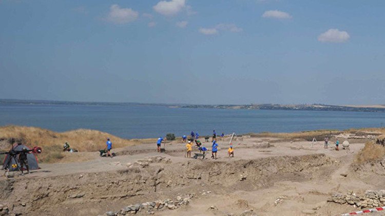 العثور على معبد إغريقي قديم في جنوب روسيا