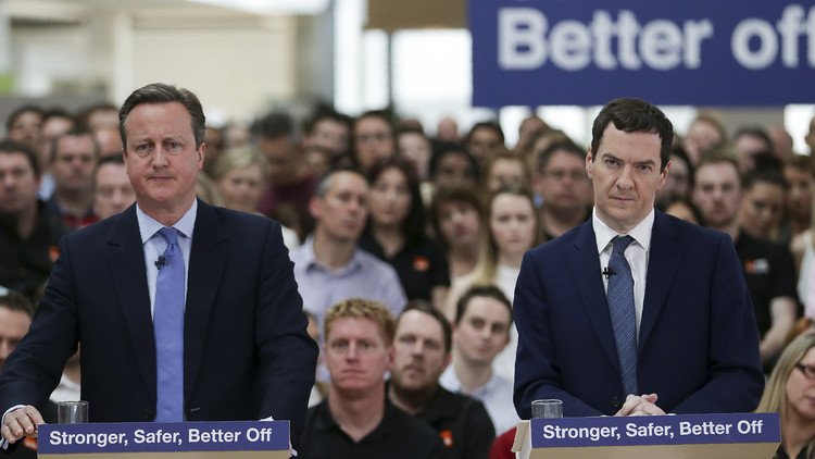 أوزبورن لا ينوي خلافة كاميرون