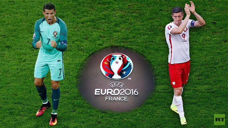رونالدو وليفاندوفسكي وجها لوجه في "يورو 2016"