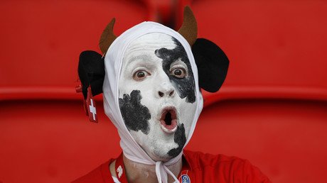 مشجع سويسري في يورو 2016 