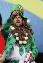 مشجع ايرلندي في يورو 2016