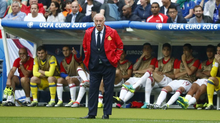 ديل بوسكي أحد ضحايا "يورو 2016"