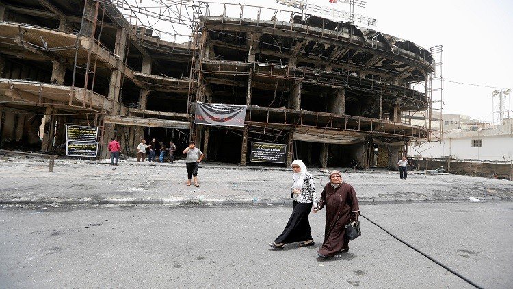 الكرادة من الجو: "مدينة أشباح" 