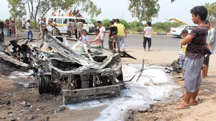 نجاة محافظ عدن من هجوم بسيارة مفخخة 