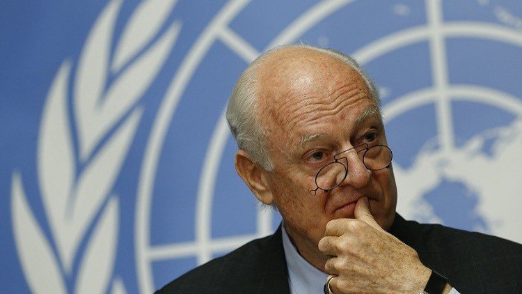 دي ميستورا يشارك في اللقاء الروسي-الأمريكي المرتقب