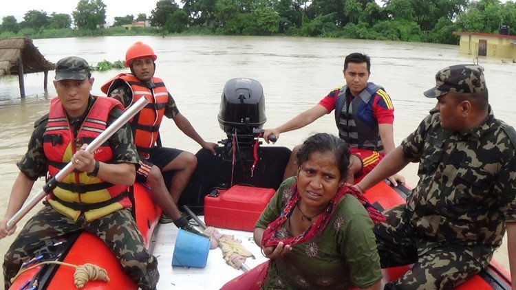  فيضانات في نيبال والحصيلة 58 قتيلا و20 مفقودا 