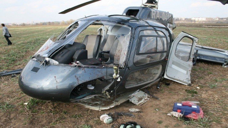 قتيلان وجرحى بتحطم مروحيتين في روسيا