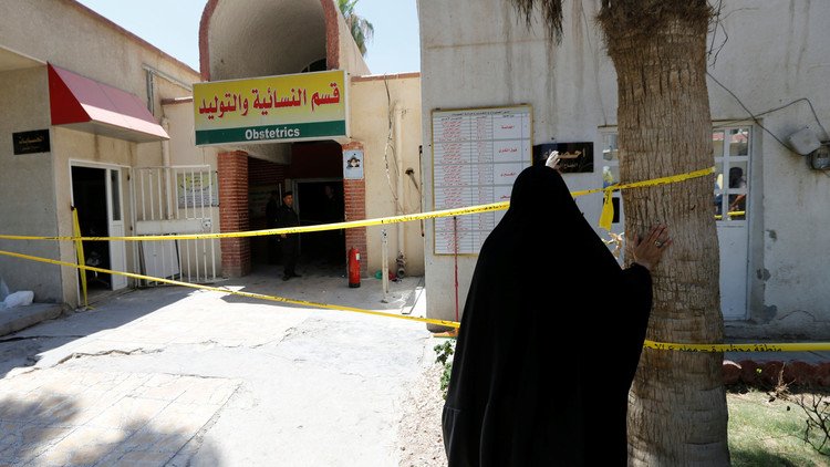 التحقيق في مصرع 11 رضيعا بحريق مستشفى في بغداد