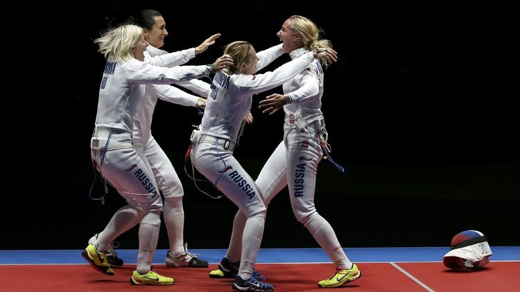 روسيا تحصد برونزية المبارزة للفرق في أولمبياد "ريو 2016"