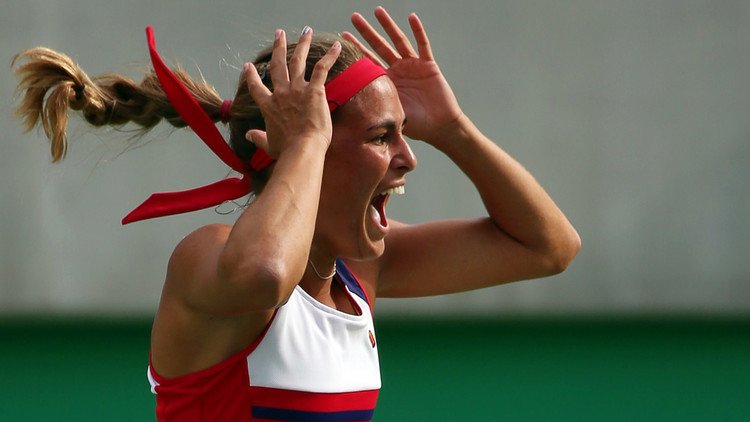 لاعبة تنس مغمورة تبلغ نهائي أولمبياد ريو!