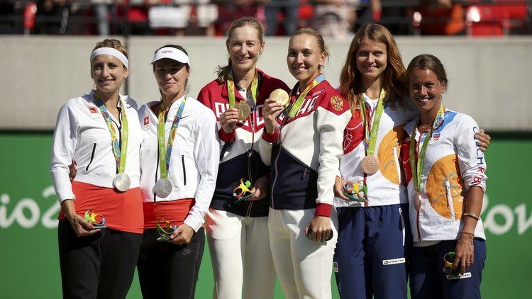 أولمبياد ريو .. روسيا تحصد ذهبية التنس لزوجي السيدات 