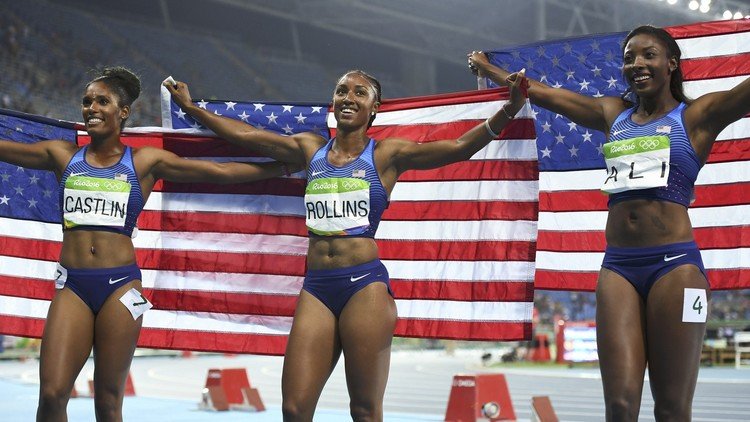 ريو 2016.. أمريكا تهيمن على سباق 100 متر حواجز