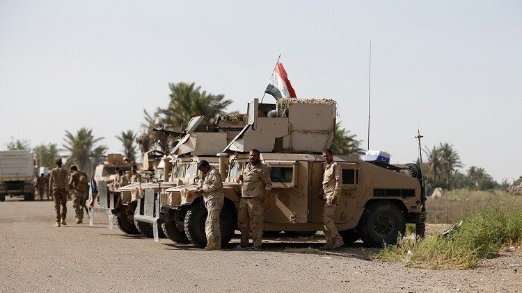 القوات العراقية تحرر جزيرة الخالدية في الأنبار