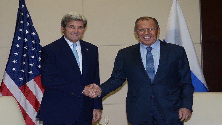 لافروف وكيري في جنيف لإتمام تفاصيل التعاون بشأن سوريا