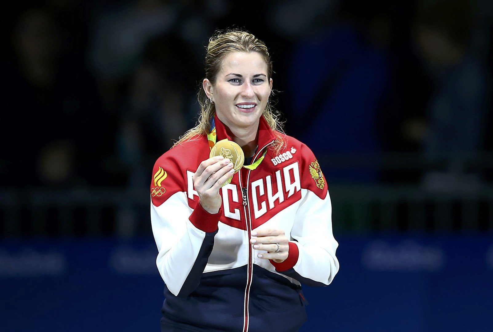 4- إينا ديريغلازوفا - ذهبية المبارزة "سلاح الشيش"