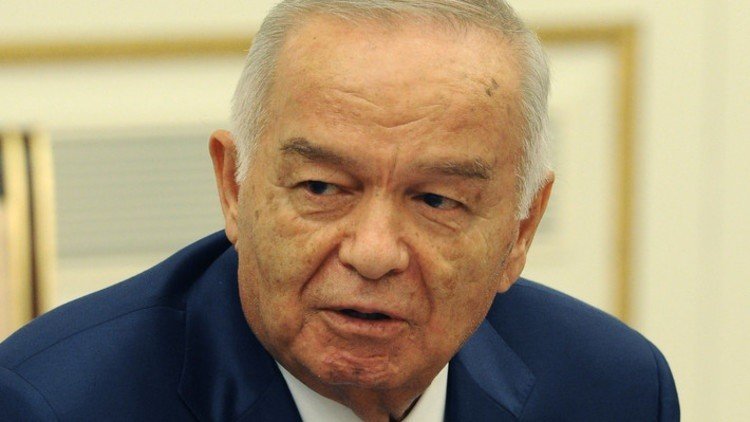 رئيس أوزبكستان في حالة 