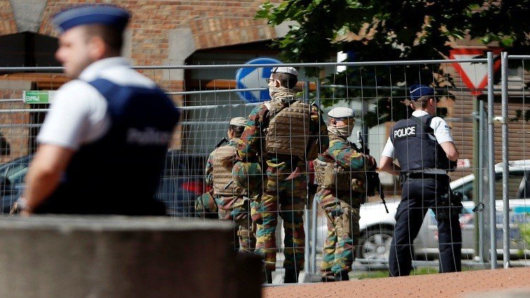 مغربي يهاجم شرطيين بلجيكيين في بروكسل