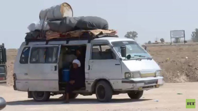 بدء عودة نازحي الفلوجة إلى مدينتهم