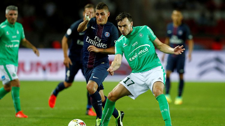 سانت اتيان يفسد احتفال الأمراء بمباراتهم اليوبيلية رقم 1000