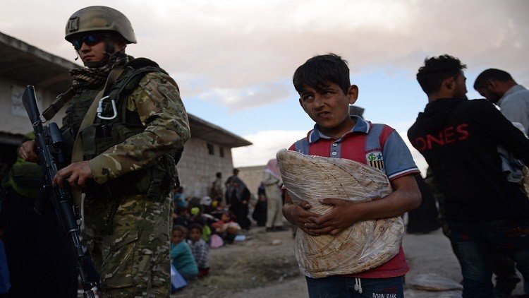 مساعدات إنسانية روسية لسكان حلب