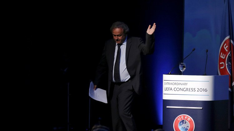 بلاتيني في خطاب الوداع: "ضميري مرتاح"