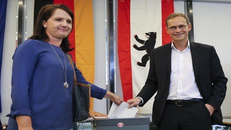 الناخبون يقترعون في انتخابات برلمانية ببرلين