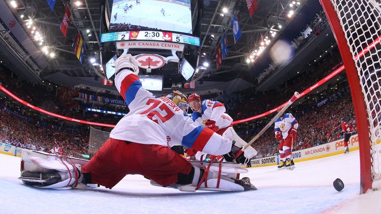 كندا تقصي روسيا من المربع الذهبي لكأس العالم للهوكي