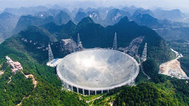 الصين تستخدم أضخم تلسكوب في العالم للبحث عن كائنات على كواكب أخرى 