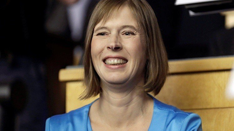 حفل تنصيب أول سيدة لرئاسة إستونيا 