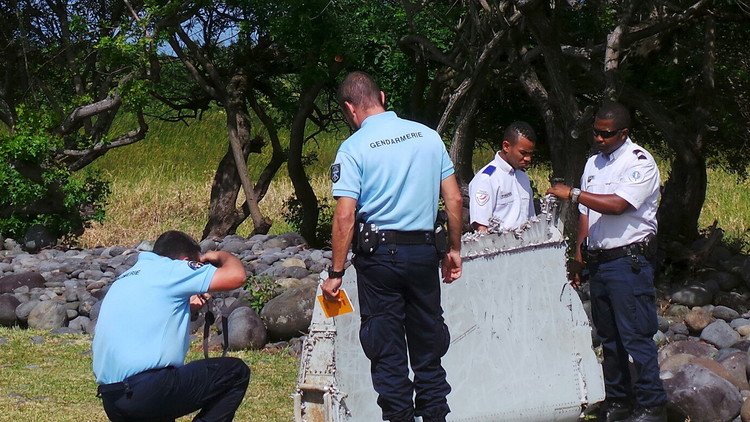 العثورعلى قطعة من حطام بوينغ الماليزية المفقودة في موريشيوس