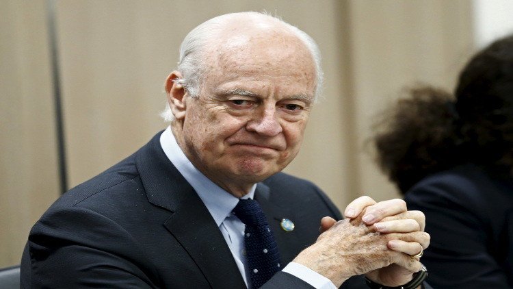 المعارضة السورية تعلن رفضها لمبادرة دي ميستورا وتطالب بإقالته