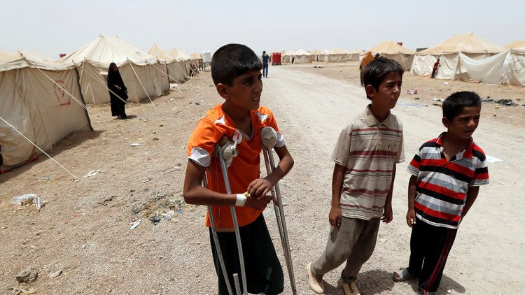 مقتل عشرات الأطفال أثناء فرارهم من داعش بالعراق