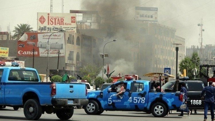 قتيلان وجرحى بتفجير انتحاري وسط بغداد