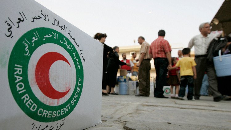 الهلال الأحمر: مستعدون لإغاثة مليون نازح من الموصل